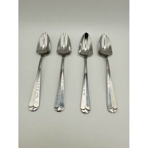 Hoan Grapefruit Spoon Serrated Stainless Steel Spoon Serrated Edge Set of 4